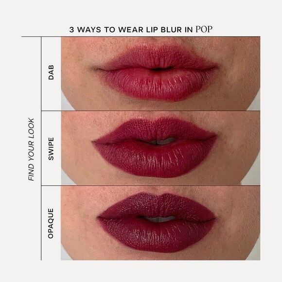 Saie Lip Blur Matte Blurring Lipstick Dada / Pop / Classic - Picture 10 of 11